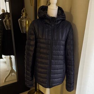 Tumi Black Puffer Jacket